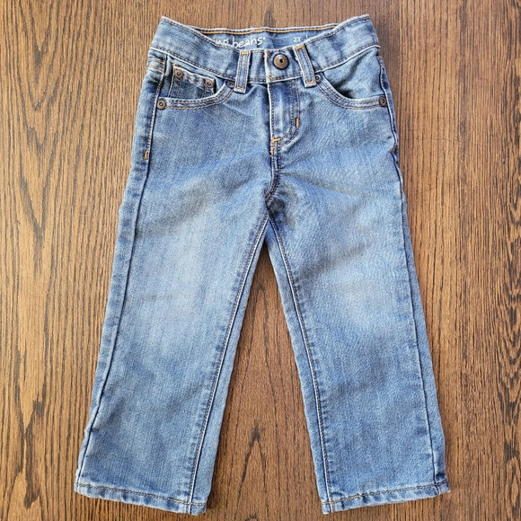 Jumping Beans Straight Leg Medium Wash Jeans Size Boy's 2T - Picture 1 of 5